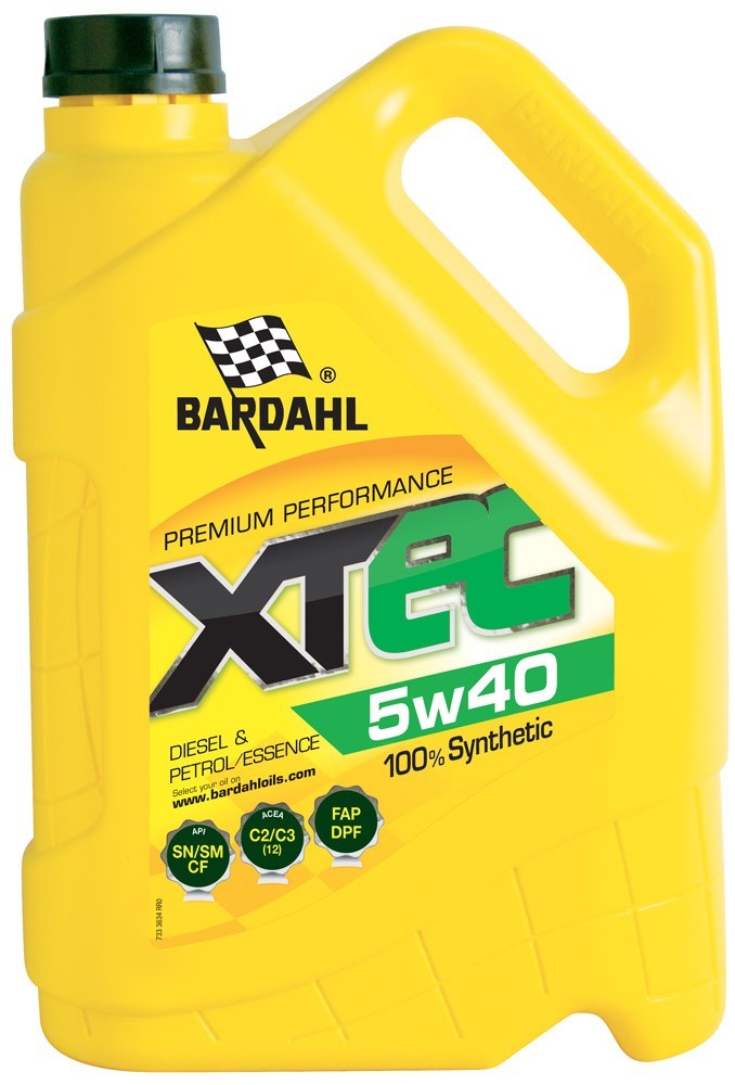 Bardahl XTEC 5W40 C2/C4 5L