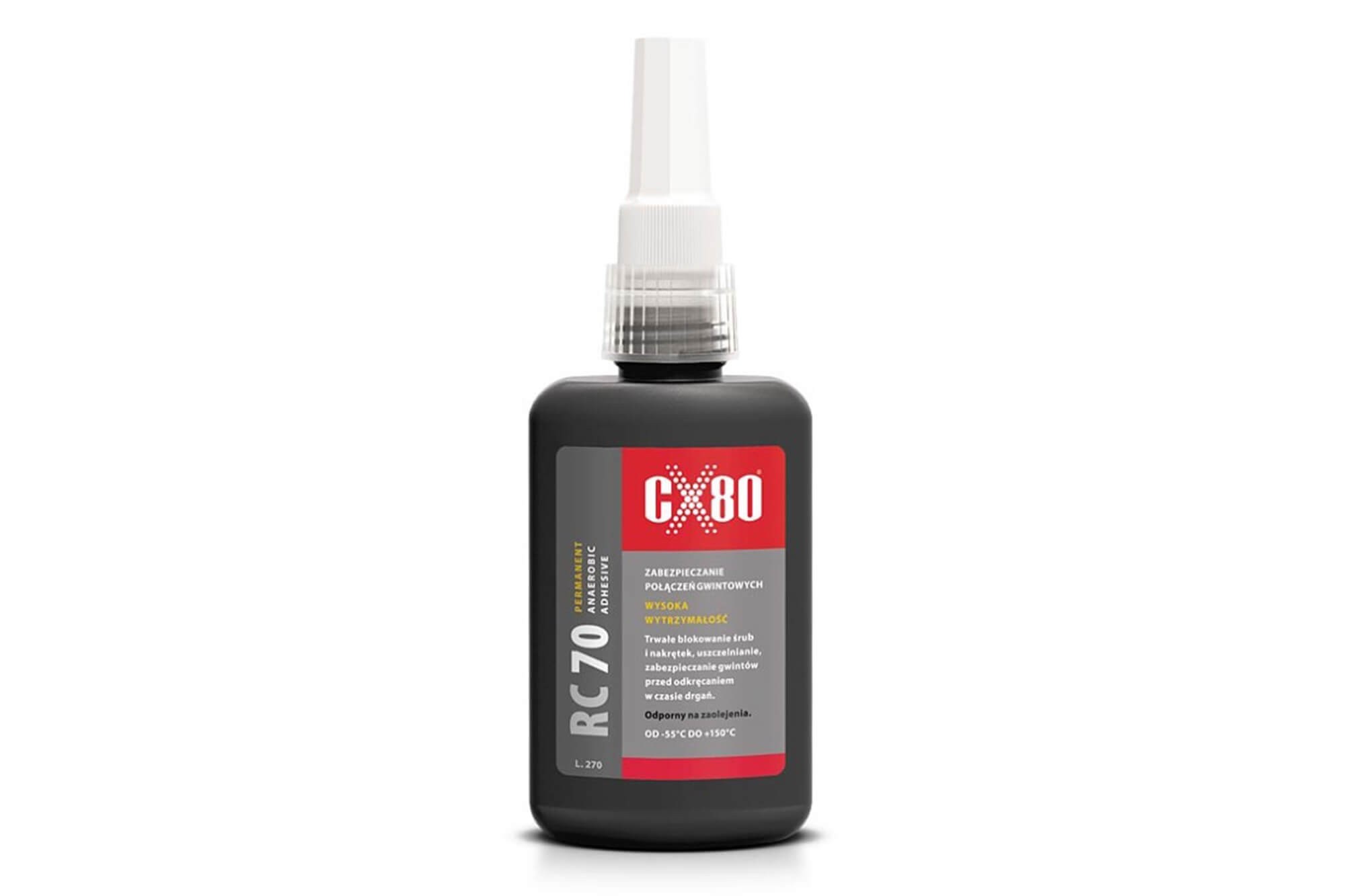 CX80 Уплътнител за резби RC-70 50ml