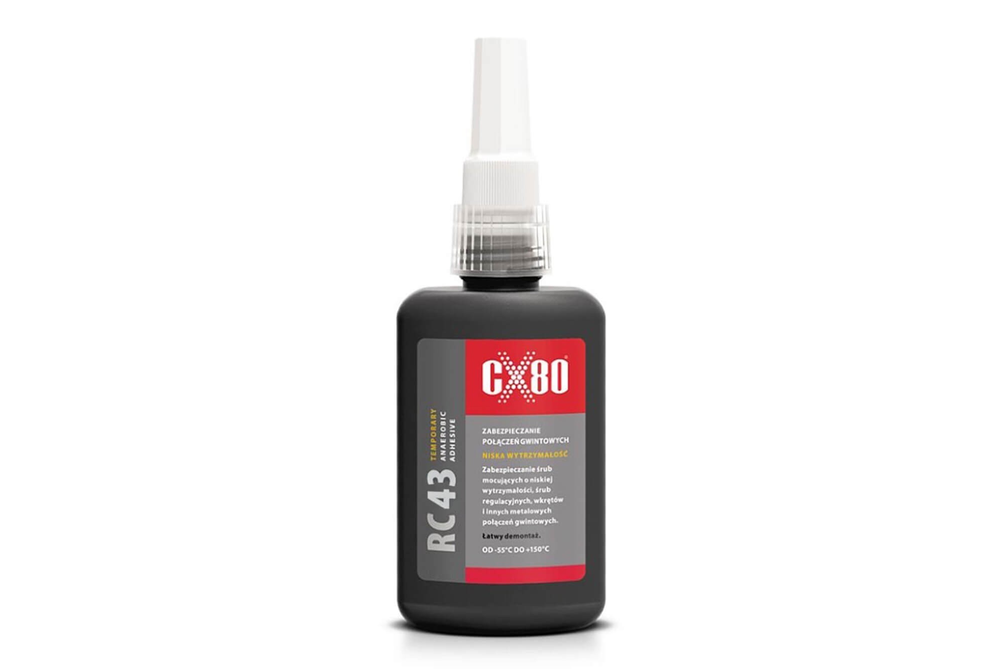 CX80 Уплътнител за резби RC-43 50ml