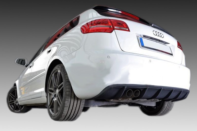 Дифузьор Motordrome Design за задна броня Audi A3 8P Sportback 2008-2012
