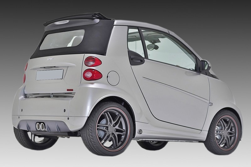Дифузьор Motordrome Design за задна броня Smart Fortwo 451 Anniversary Edition 2012-2014