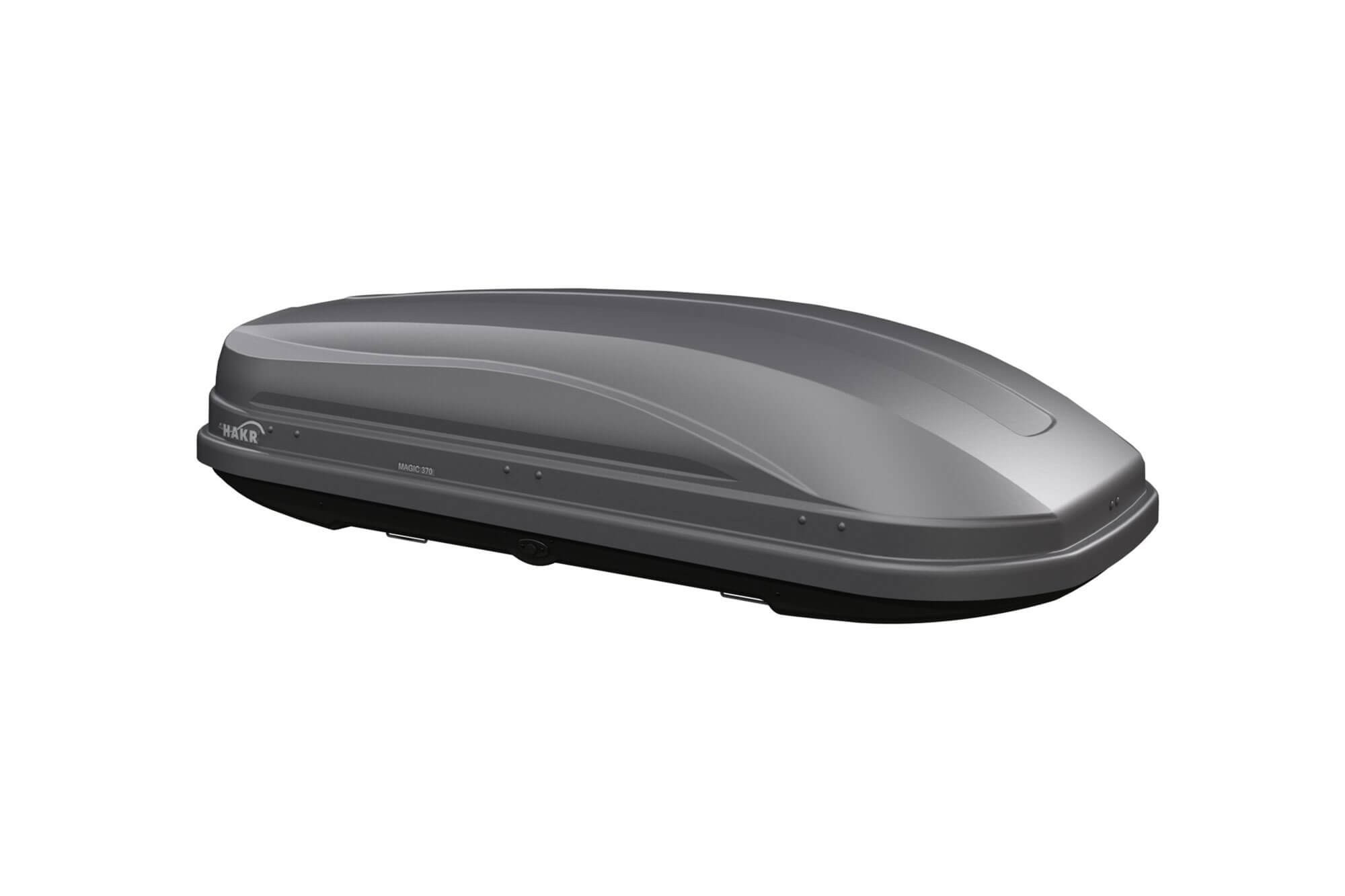 Автобокс Hakr модел Magic 370L сив мат, 175x85x41cm