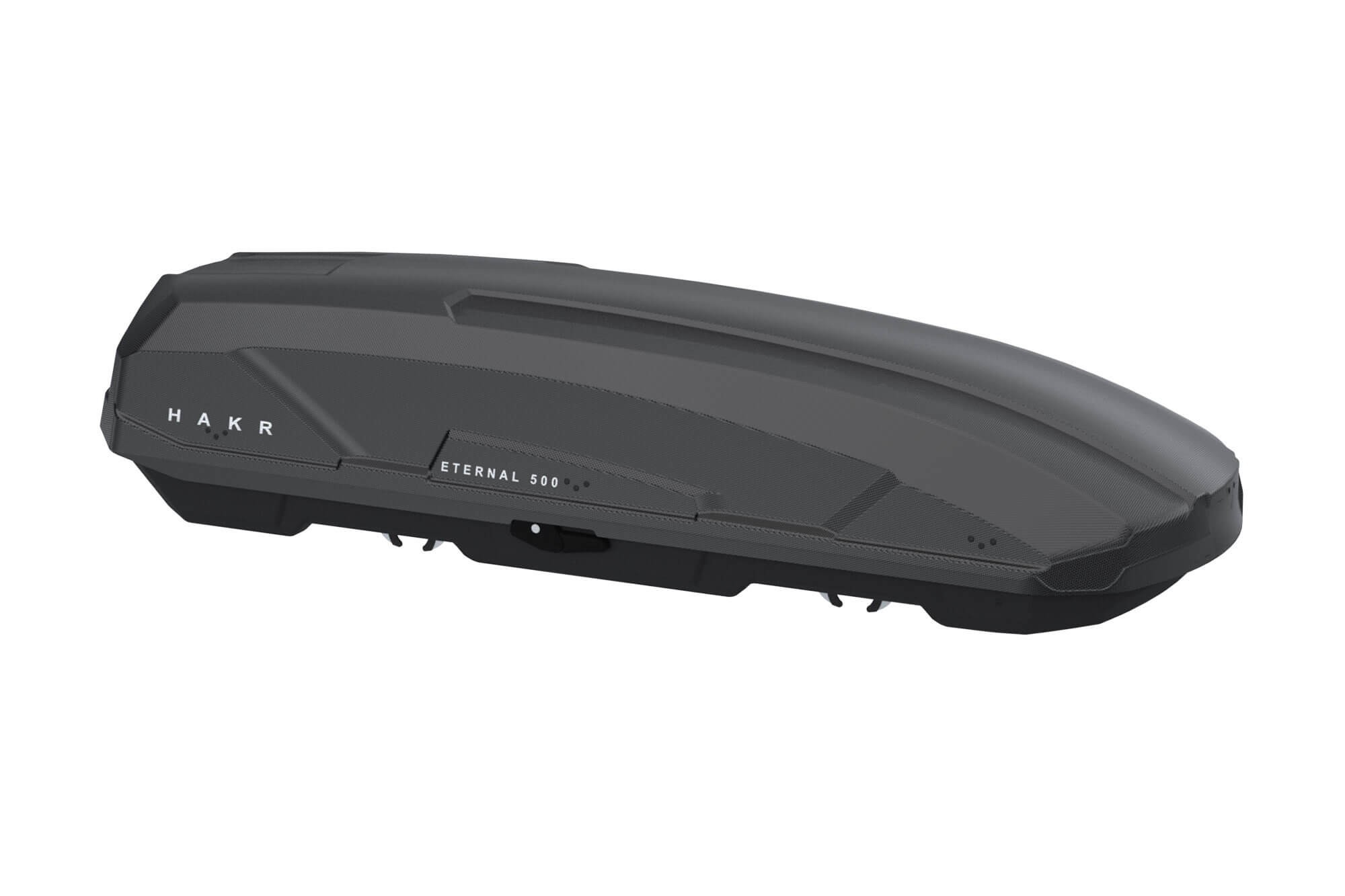 Автобокс Hakr модел Eternal 500L антрацит, 207.7x87.6x44.2cm