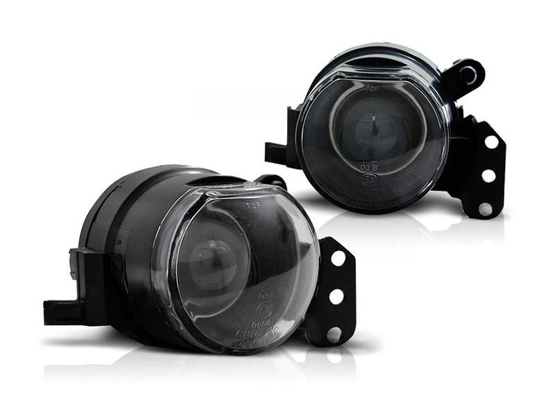 Комплект халогени с лупа тип M technik/M3 за BMW серия 3 E90/E91 2003-2010 черни, ляв + десен