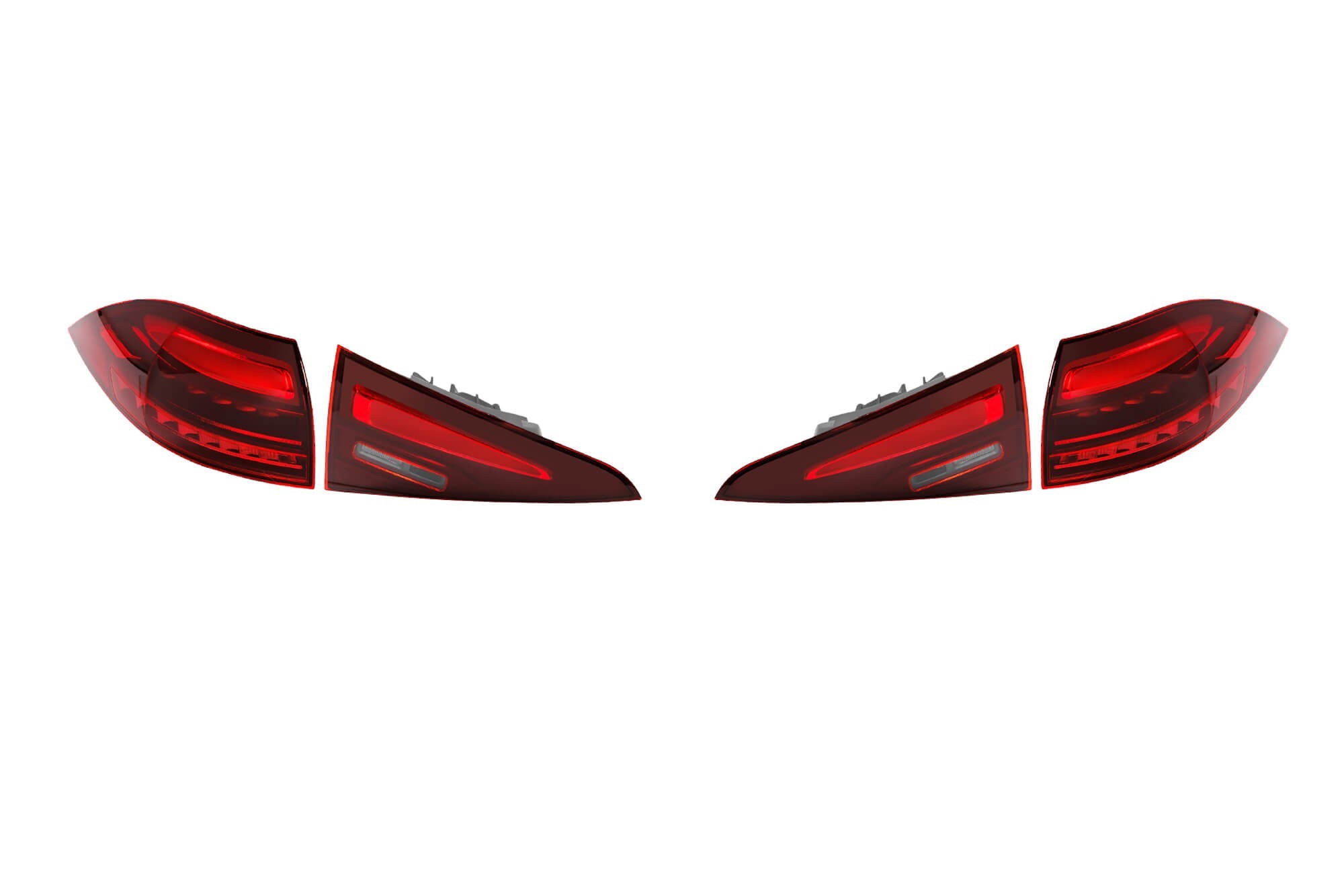 Комплект тунинг LED стопове за Mercedes GLE SUV W167 2019-2023