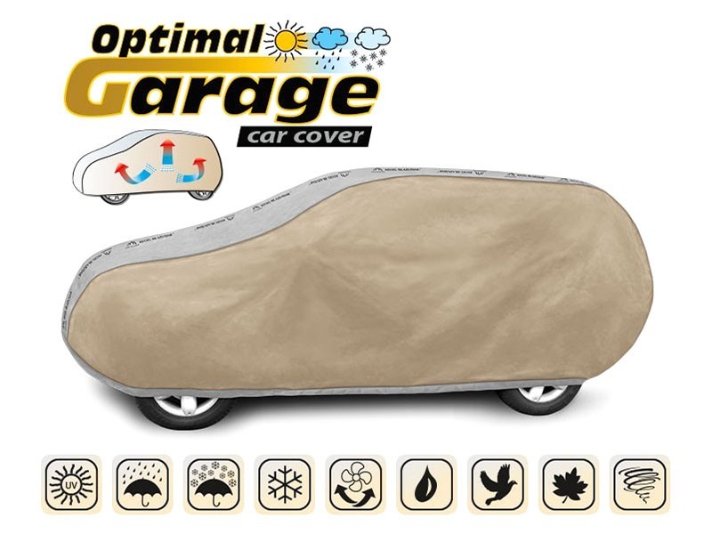 Покривало Kegel серия Optimal размер L бежово/сиво за SUV