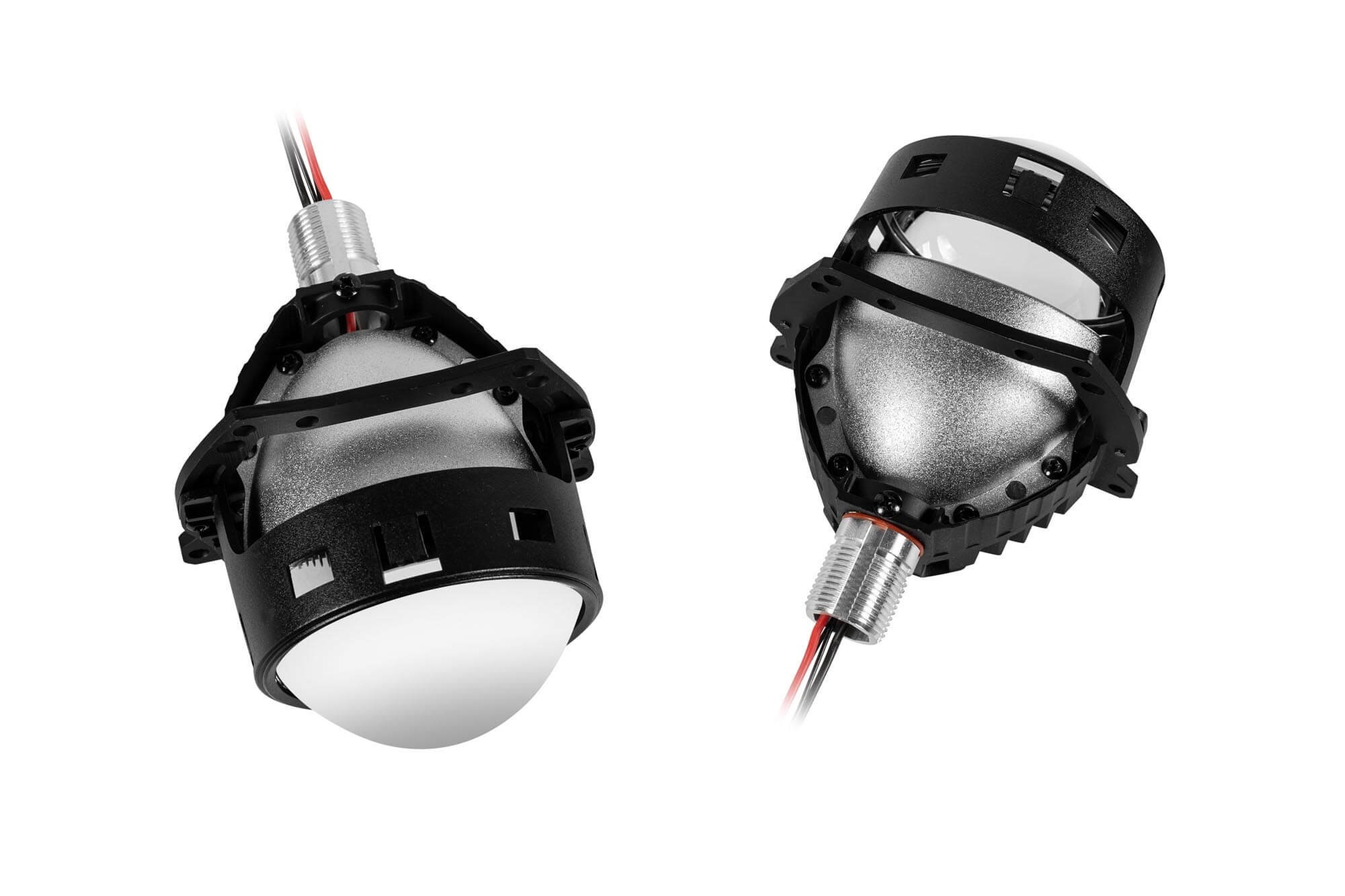 Комплект Bi-LED лупи H7 3 инча AutoPro за вграждане 47/55W, 12V, 1100/1050lux, 6000K