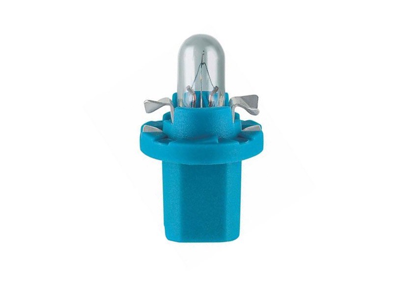 Крушка за табло Philips 12V, 1.2W, BAX8.5D, синя, 1 брой