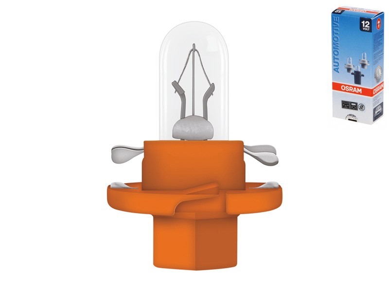 Крушка за табло Osram Original 12V, 1.1W, BX8.4D оранжева, 1 брой