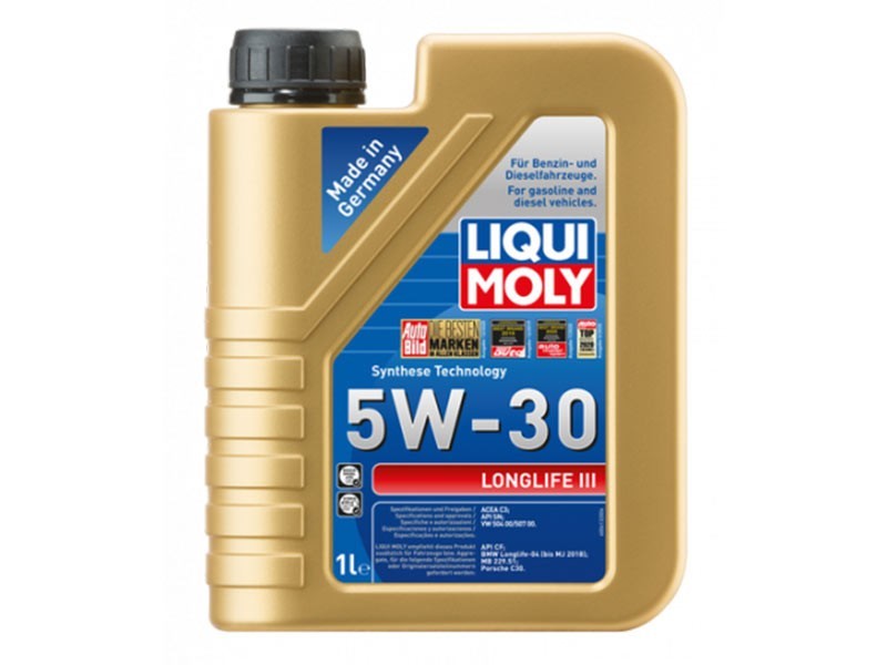 Синтетично моторно масло Liqui Moly Long Life III 5W30, 1L