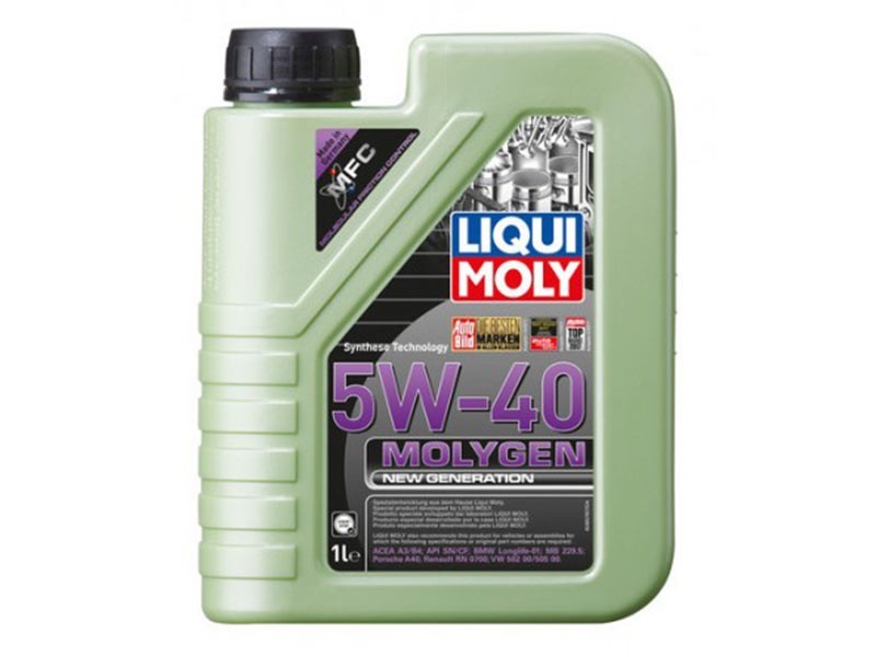 Синтетично моторно масло Liqui Moly Molygen 5W40, 1L