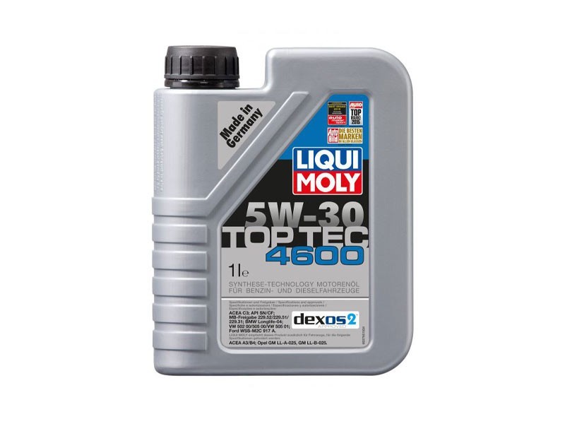 Синтетично моторно масло Liqui Moly серия TOP TEC 4600 5W30, 1L