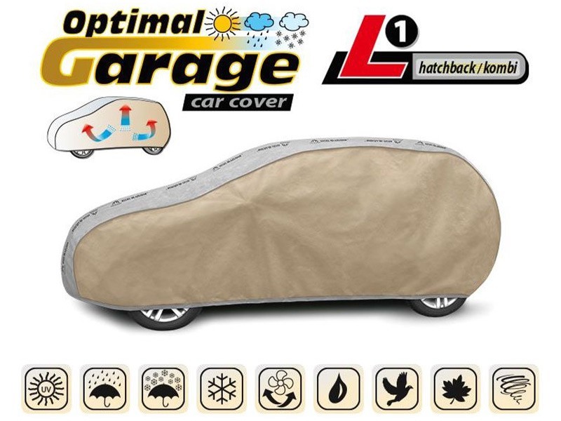 Покривало Kegel серия Optimal размер L1 бежаво/сиво за хечбек/комби