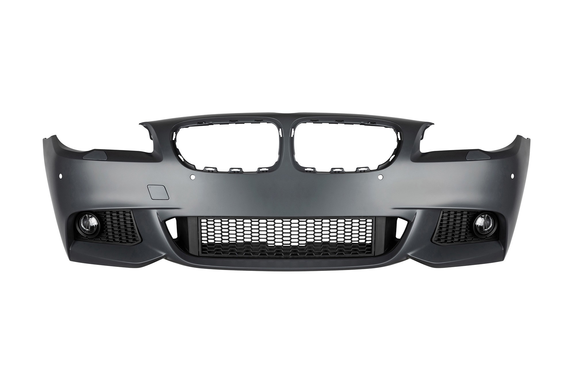 Предна M technik броня за BMW серия 5 F10 седан, F11 комби 2010-2013 с PDC, с пръскалки, с халогени
