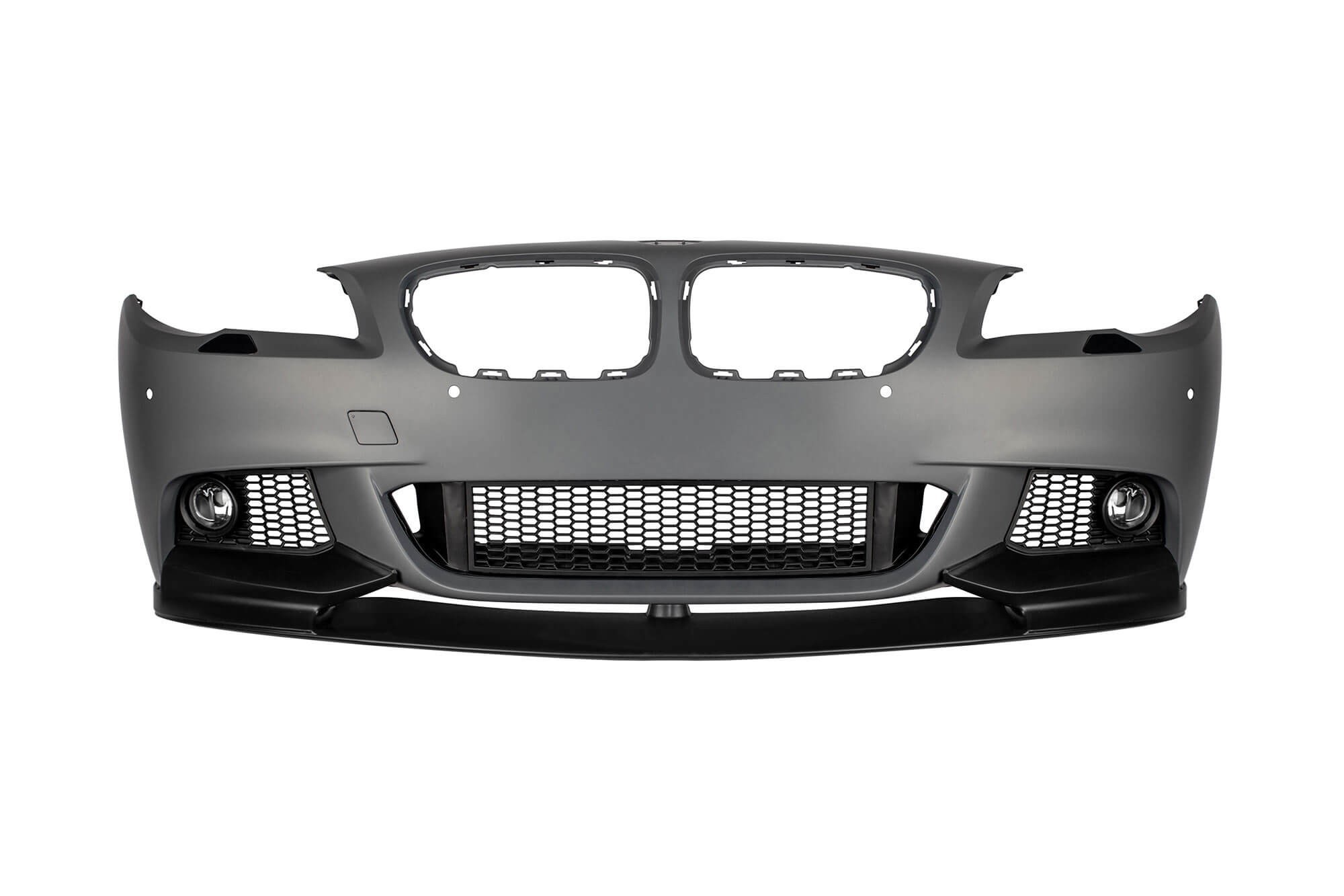 Предна M performance броня за BMW серия 5 F10 седан, F11 комби 2010-2013 с PDC, с пръскалки, с халогени