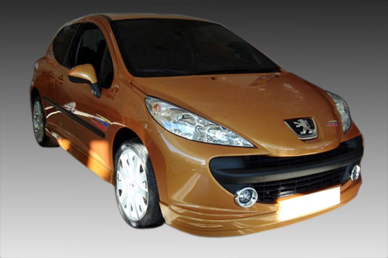 Спойлер Motordrome Design за предна броня на Peugeot 207 2006-2014