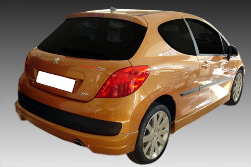 Спойлер Motordrome Design за задна броня на Peugeot 207 2006-2014