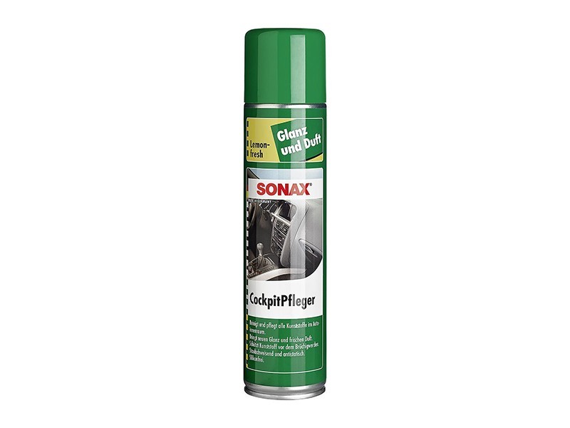 Спрей Sonax за почистване на табло с аромат на лимон 400ml Спрей Sonax за почистване на табло с аромат на лимон 400ml