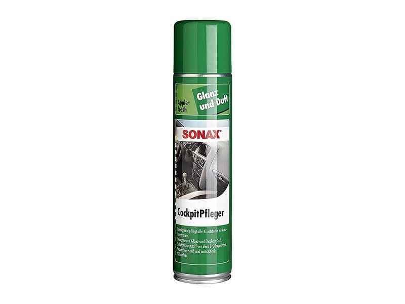 Спрей Sonax за почистване на табло с аромат на ябълка 400ml Спрей Sonax за почистване на табло с аромат на ябълка 400ml