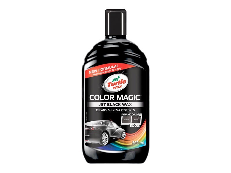 Черна полираща паста Turtle wax с коректор за автомобили 500ml