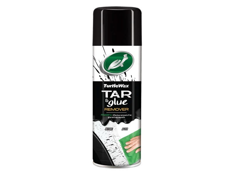 Спрей Turtle Wax Tar & Glue Remover за премахване на смола, лепило и стикери 400ml
