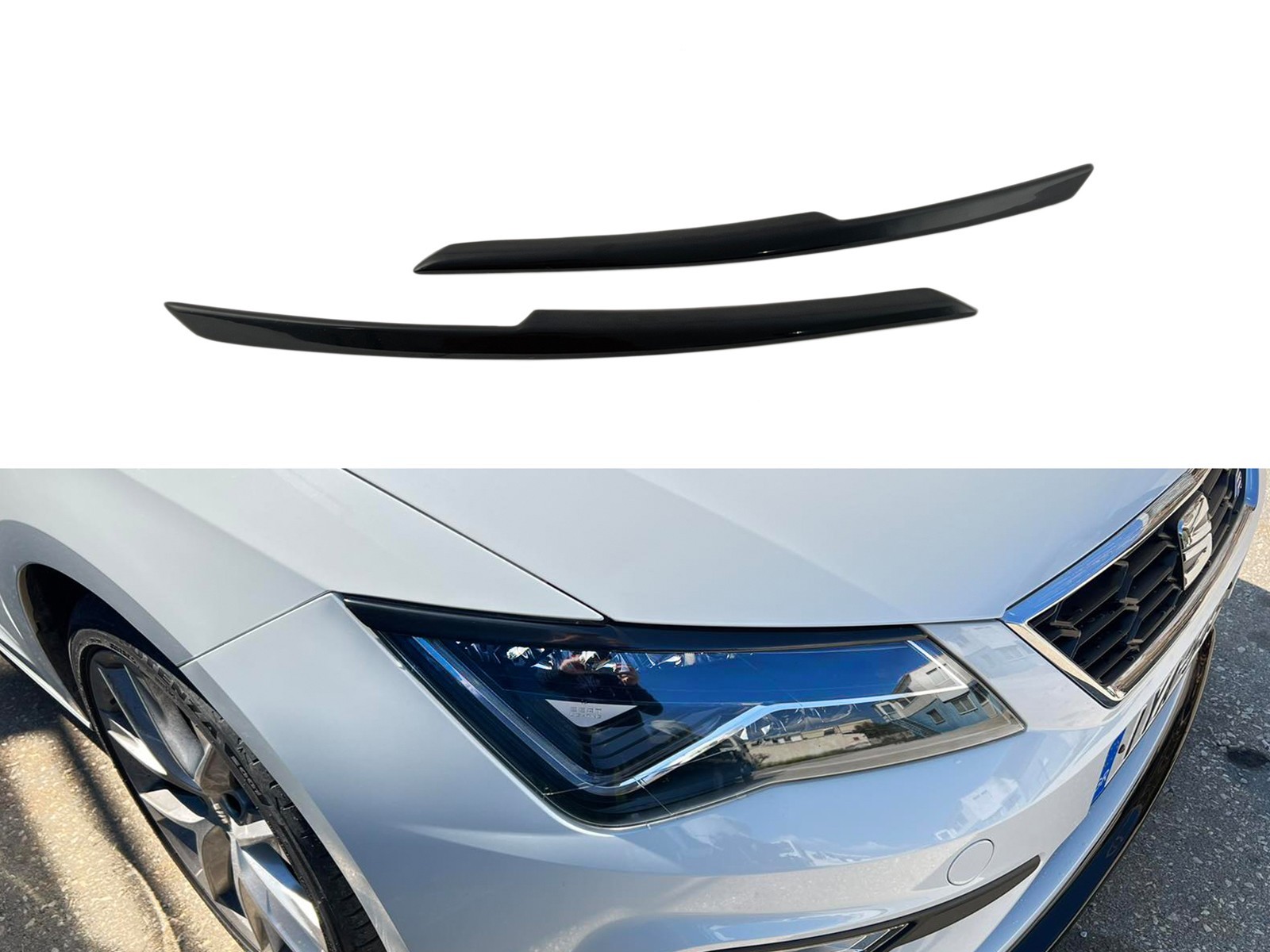Вежди Motordrome Design за фарове на Seat Leon Mk3 2012-2020