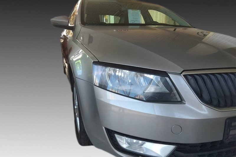 Вежди Motordrome Design за фарове на Skoda Octavia Mk3 2013-2017