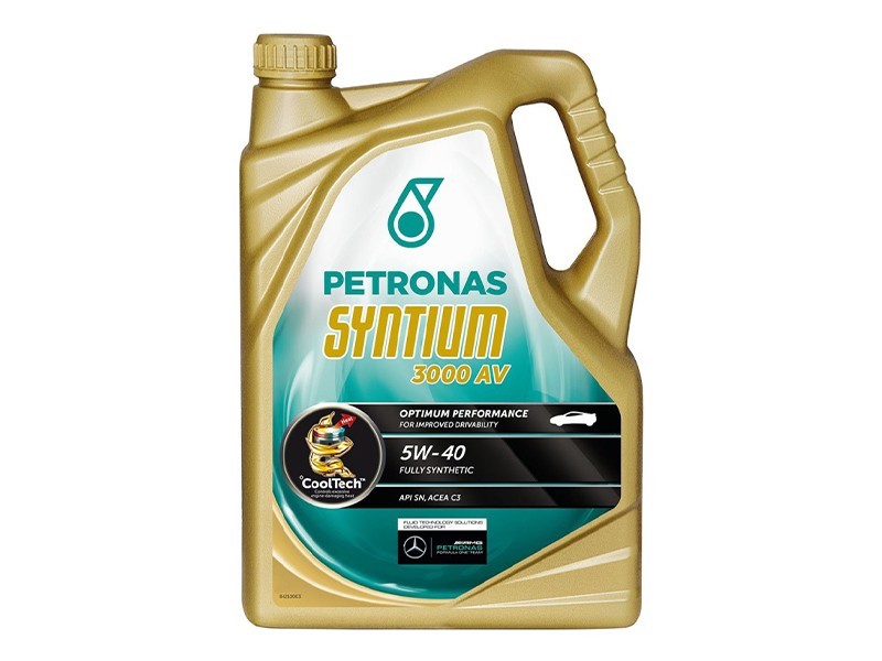 Двигателно масло Petronas Syntium 3000 AV 5W40 4 литра