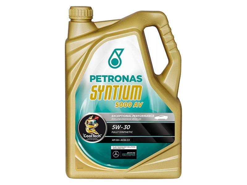 Двигателно масло Petronas Syntium 5000 AV 5W30 4 литра