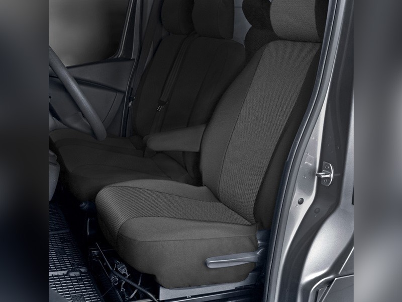 Тапицерия Kegel Tailor Made за единична седалка на Renault Trafic, Opel Vivaro, Fiat Talento, Nissan NV300 след 2014 година, черна със сиво