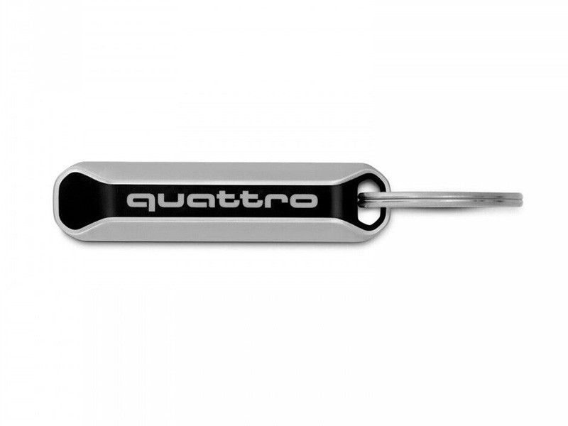 Оригинален метален ключодържател Quattro на Audi