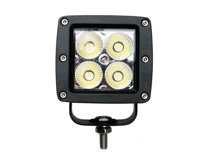 LED бар M-tech Black Series Work Light тип кубче с 4 диода 10-32V DC, 20W, 6000K, 1400lm, 86x83x83mm, 1 брой