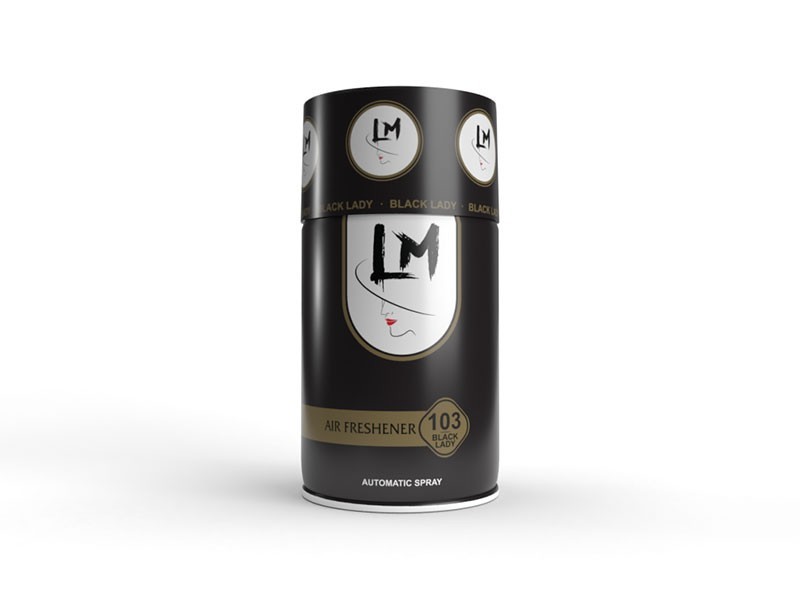 Парфюмен пълнител LM, серия AIR, аромат Black Lady N103 250ml за електронен ароматизатор