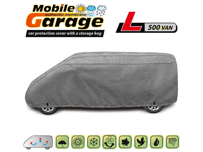 Покривало Kegel серия Mobile размер L500 сиво за VAN, 490-520x175-185cm