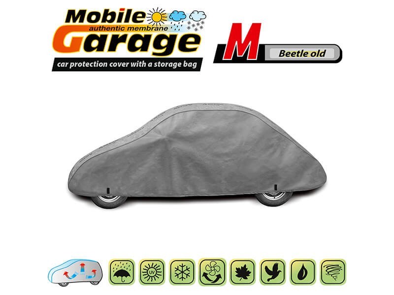 Покривало Kegel серия Mobile размер M сиво за Beetle, 390-415x110-120cm