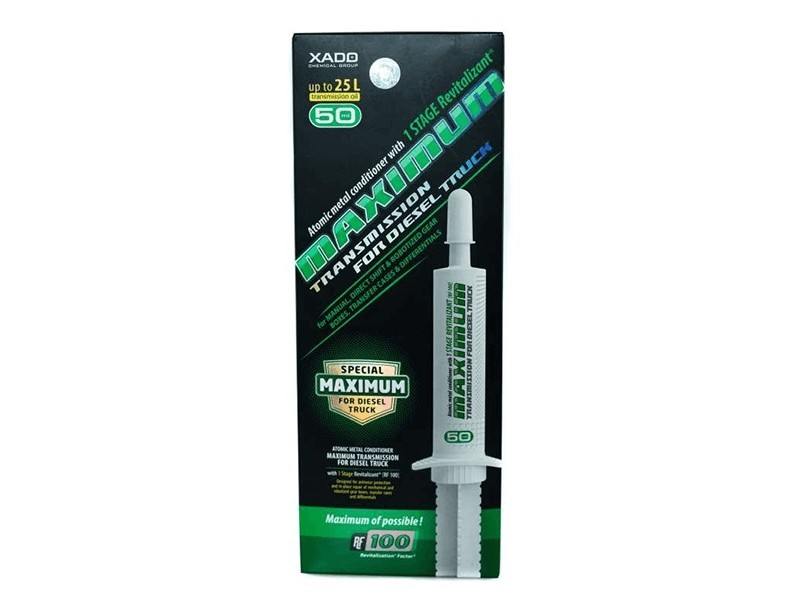 Добавка тип спринцовка Xado Maximum за трансмисии на камиони 50ml