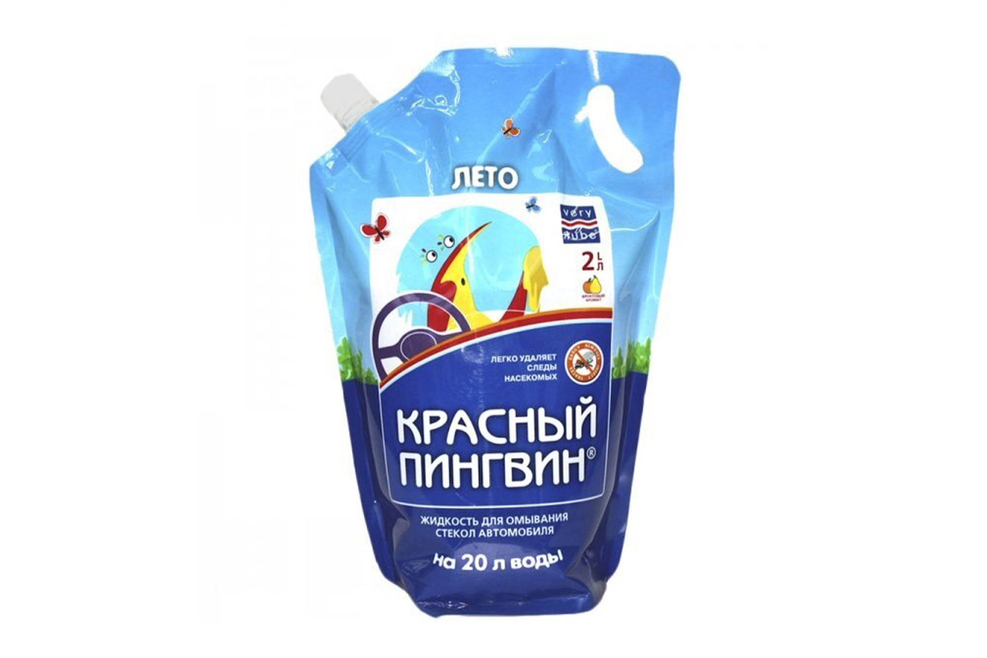 Tечност за чистачки Xado Very Lube Red Penguin концентрат 2L