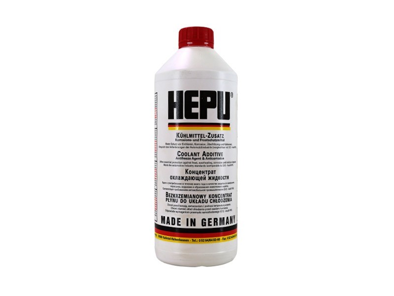 Антифриз HEPU червен 1.5L