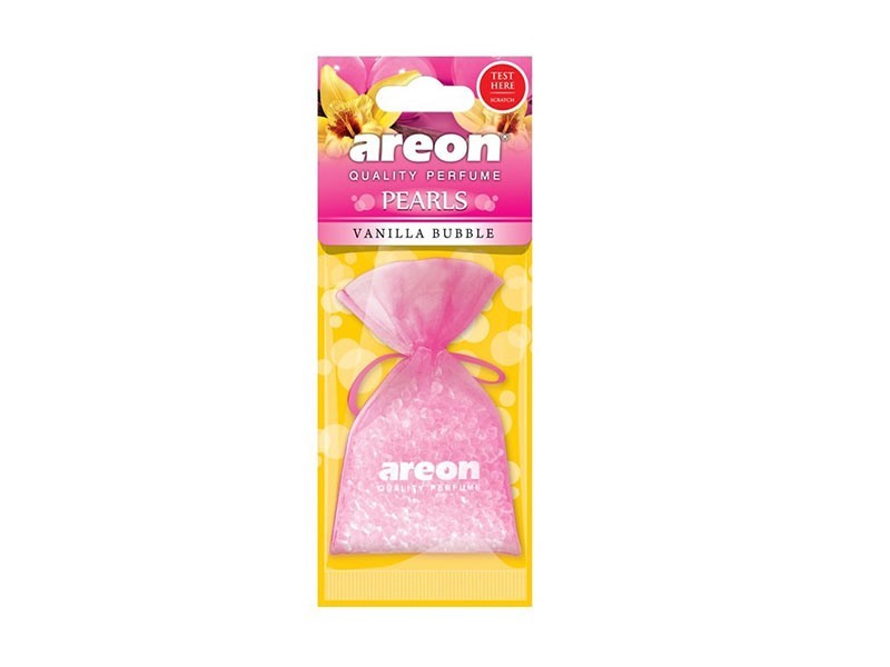 Ароматизатор Areon, серия Pearls, аромат Ванилия и дъвка
