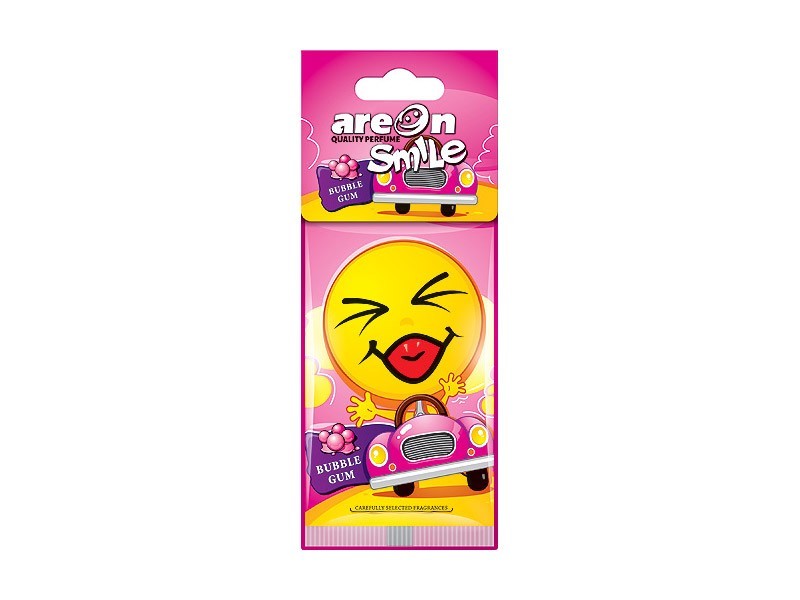 Ароматизатор Areon, серия Smile, аромат Buble gum