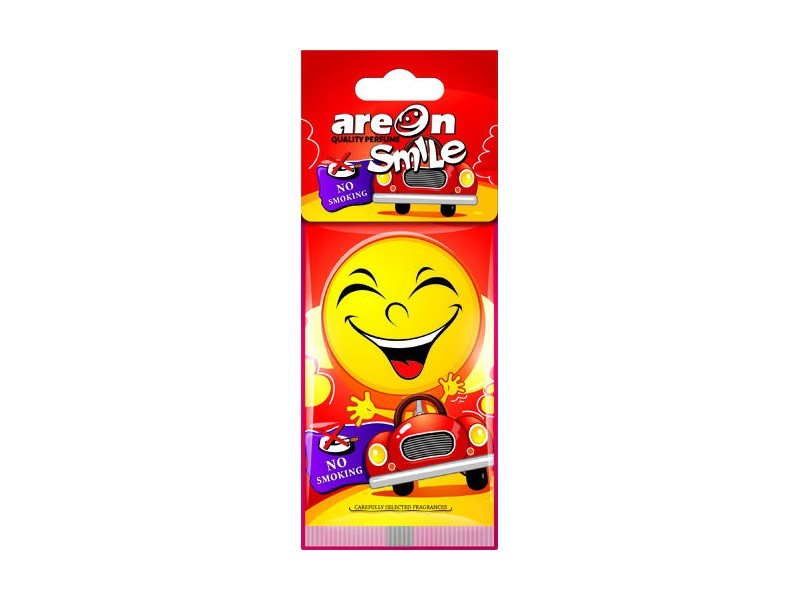 Ароматизатор Areon, серия Smile, аромат Против пушек от цигари