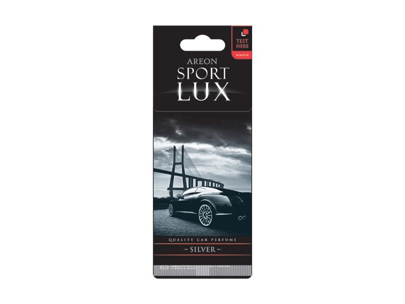 Ароматизатор Areon, серия Sport LUX, аромат Silver