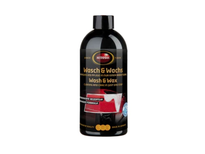 Почистващ препарат Autosol Wash and Wax с вакса 500ml