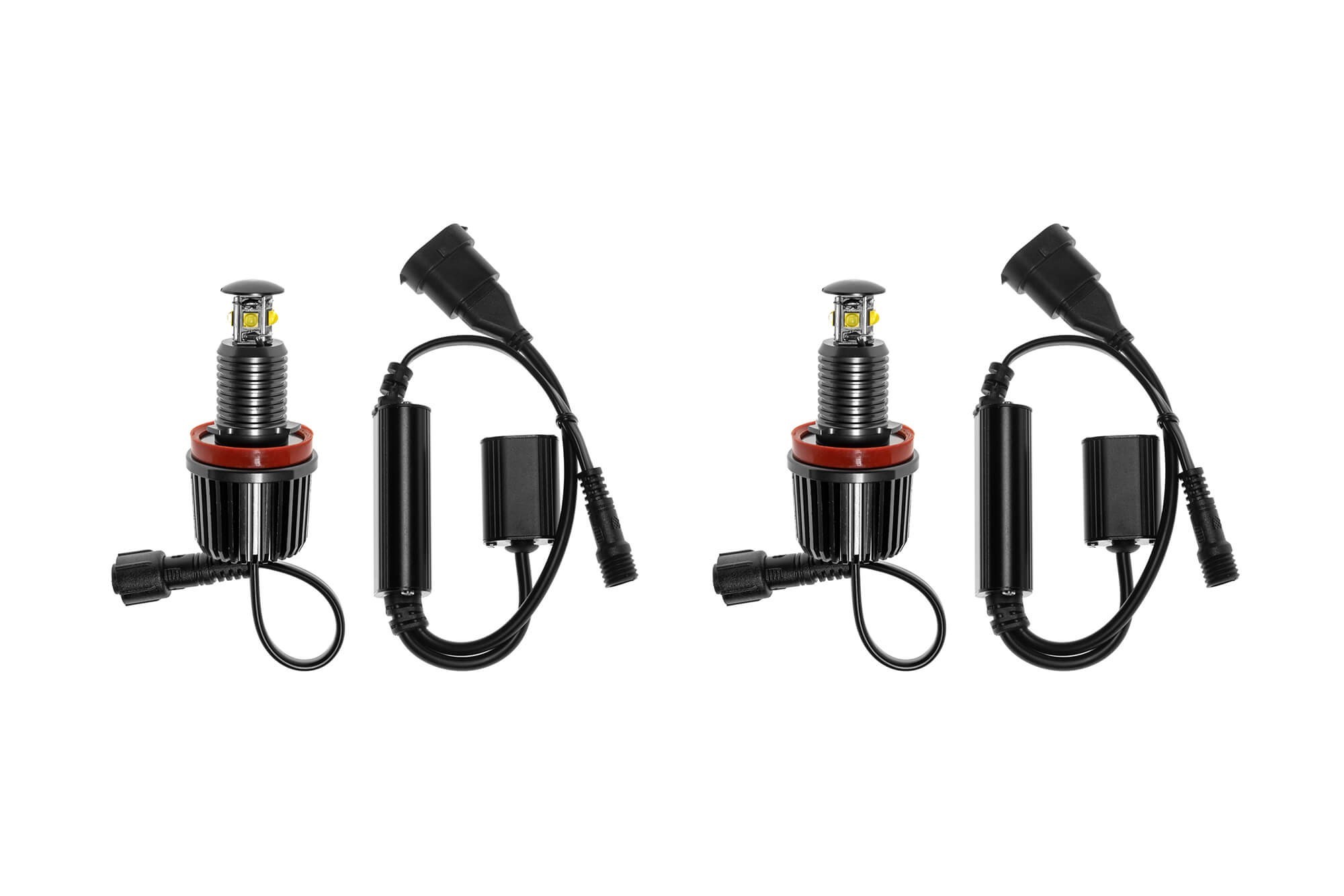 Бели LED лампи autopro за фабрични ангелски очи H8 40W CREE