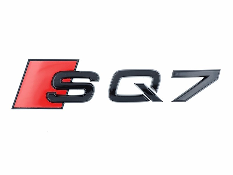 Емблема SQ7 задна, черен лак