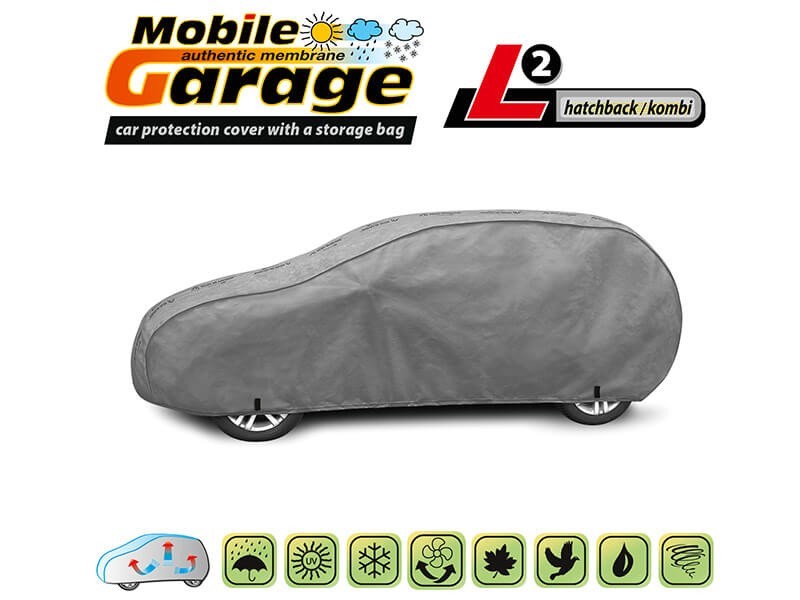 Покривало Kegel серия Mobile размер L2 сиво за хечбек/комби, 430-455x126-136cm