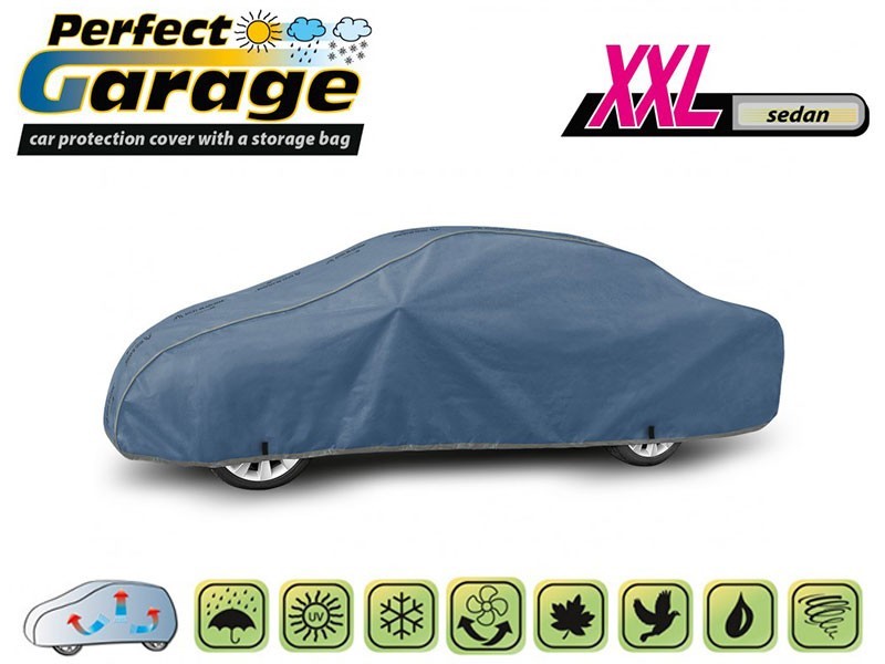 Покривало Kegel серия Perfect размер XXL синьо за Sedan
