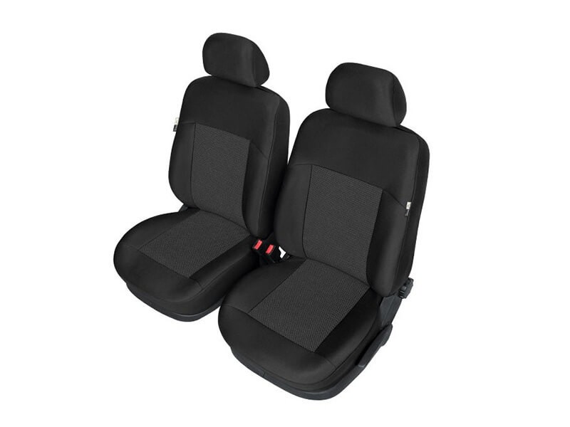 Тапицерия Kegel за предни седалки на Toyota Yaris 2011-2019, чернa с шарка