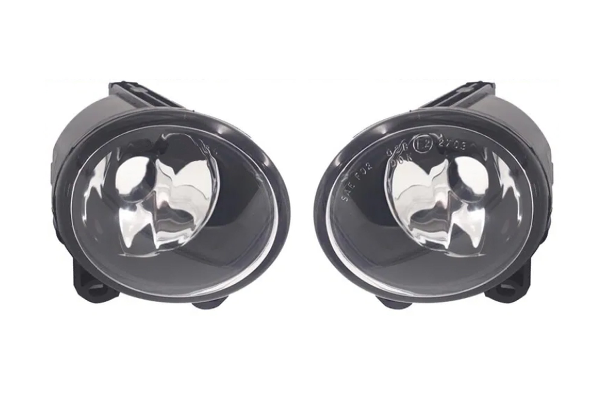 Комплект халогени тип M technik за BMW Серия 3 E92, E93 2007-2009, Серия 5 F10, F11 2010-2013 хром, ляв + десен