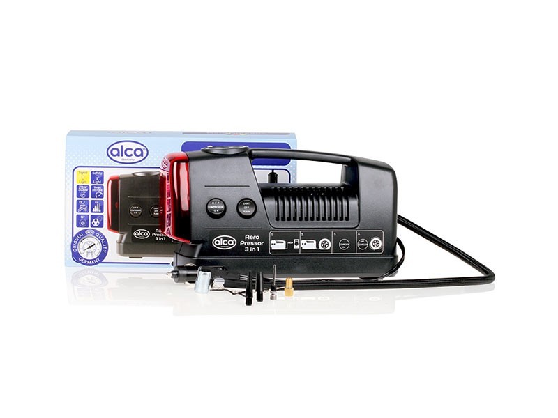 Компресор Alca с лампа 12V, 21 bar